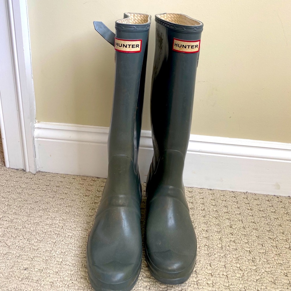 Hunter rain boots